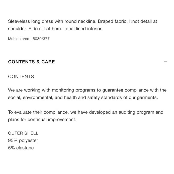 ZARA WOMENS LONG DRAPED FLORAL PRINTED TULLE DRESS SLIT sz M (B26) - Picture 11 of 16